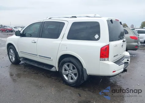 2013 Nissan Armada Platinum from USA, damaged, VIN 5N1AA0NE8DN615275